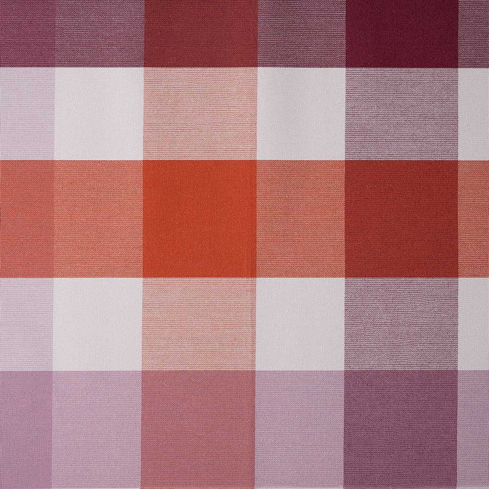 Mid-weight Organic Cotton, Checkmate Berry - Image 3