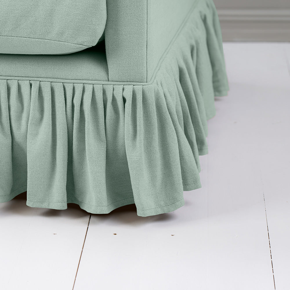 Curtain Call Armchair in Laidback Linen Sky - Image 3