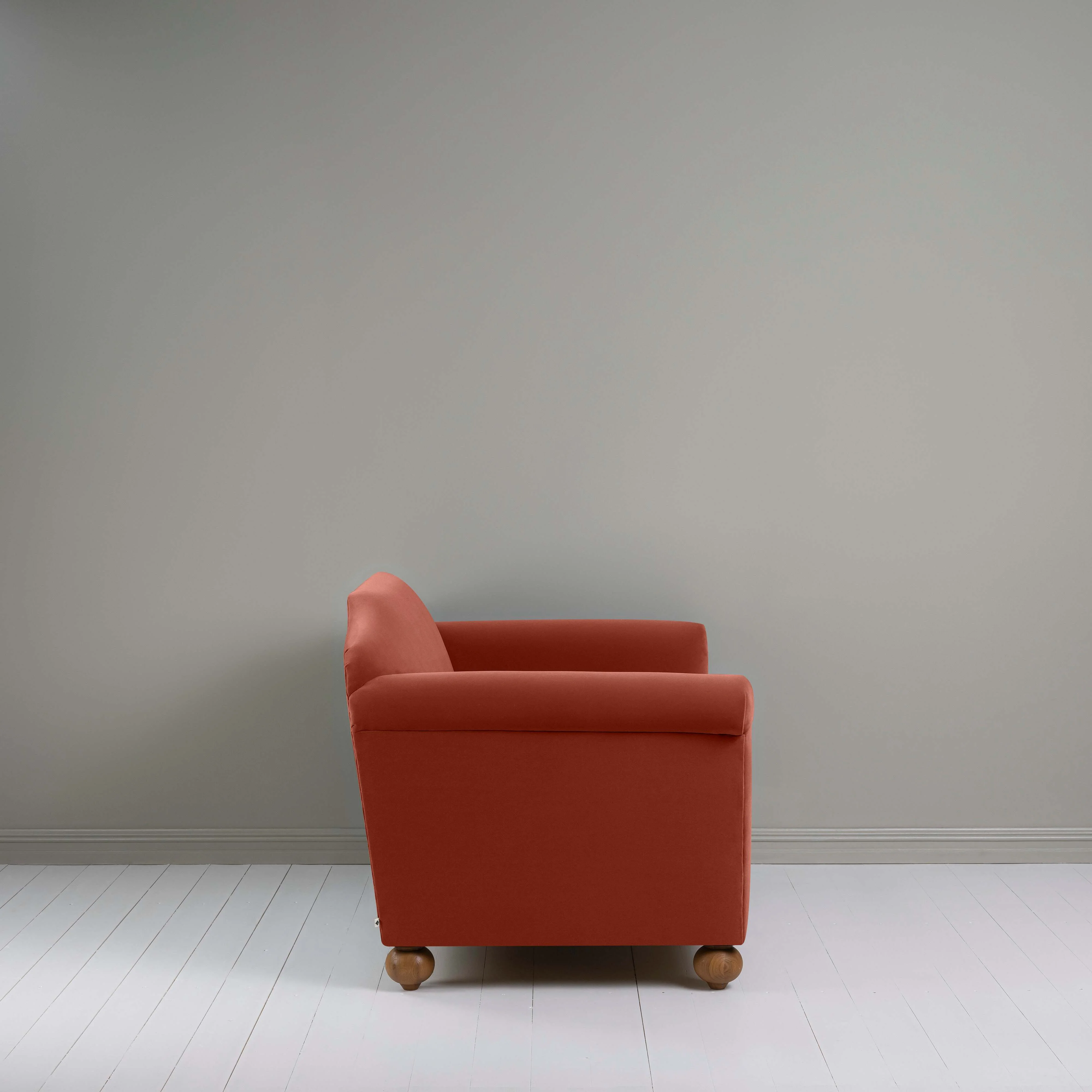 Dolittle 2 Seater Sofa in Intelligent Velvet Sienna - Image 6