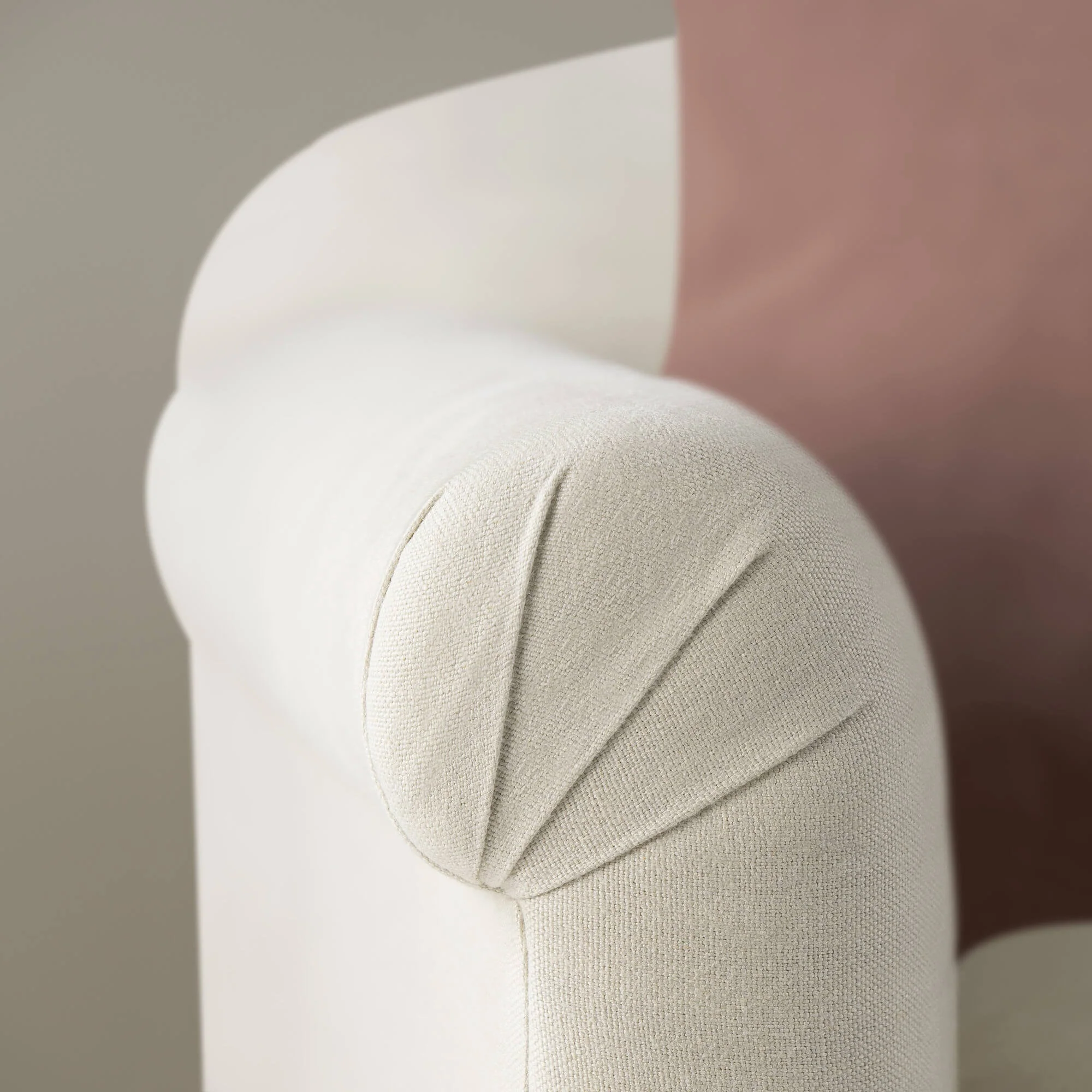 Dolittle Love Seat in Laidback Linen Dove - Image 4