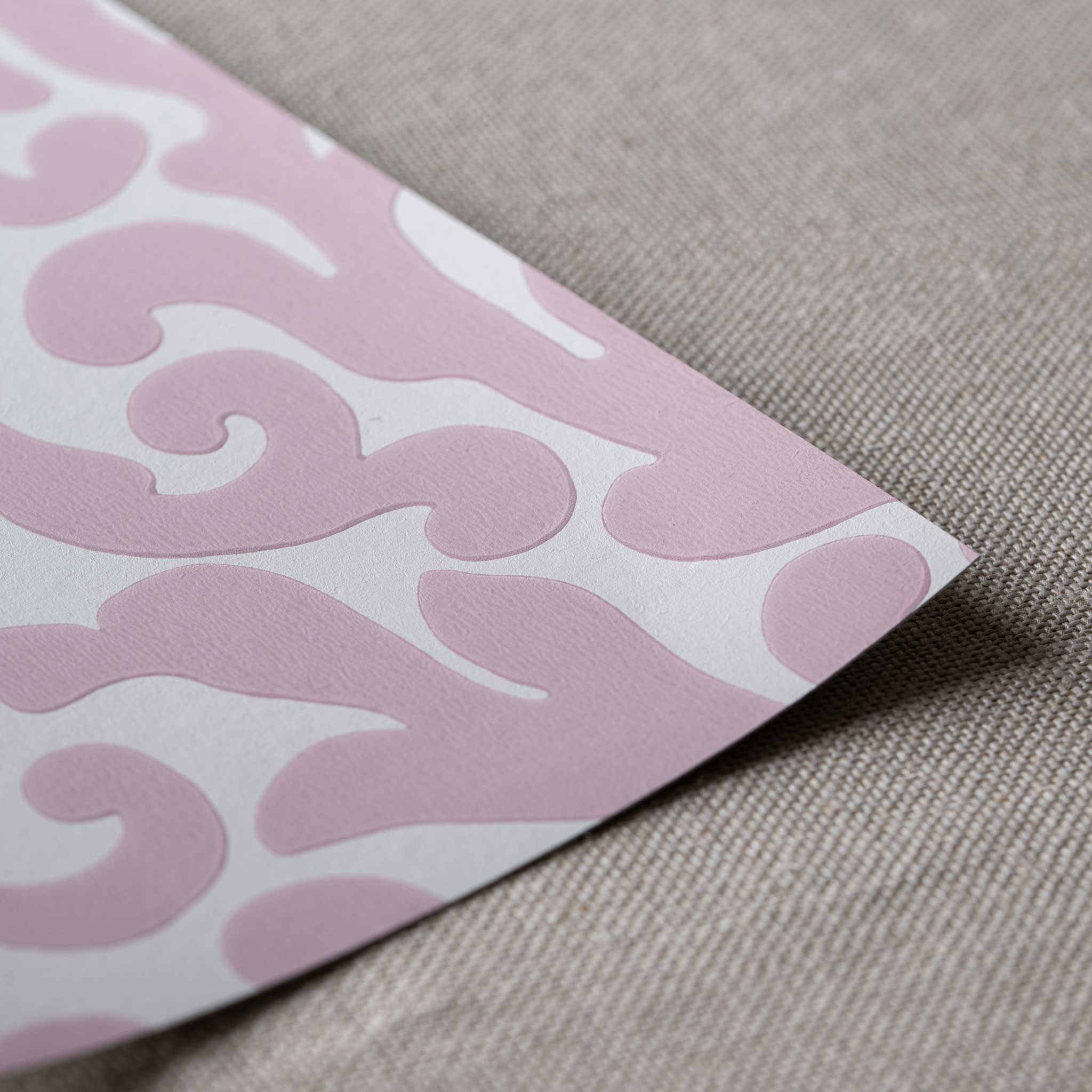 Filigree Wallpaper in Rose Pink - Image 5
