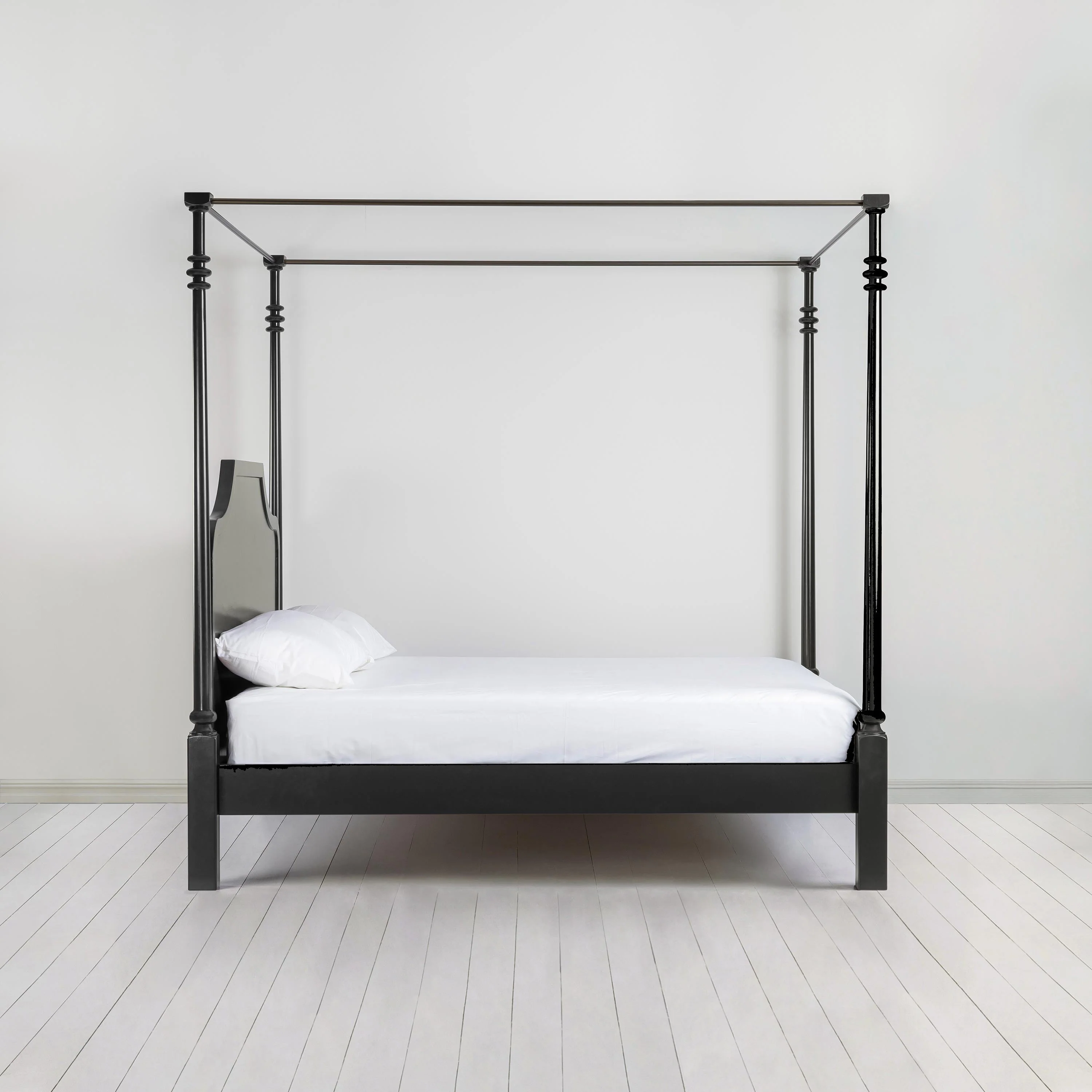 Folly Four Poster Bed in Jet Black - Image 5