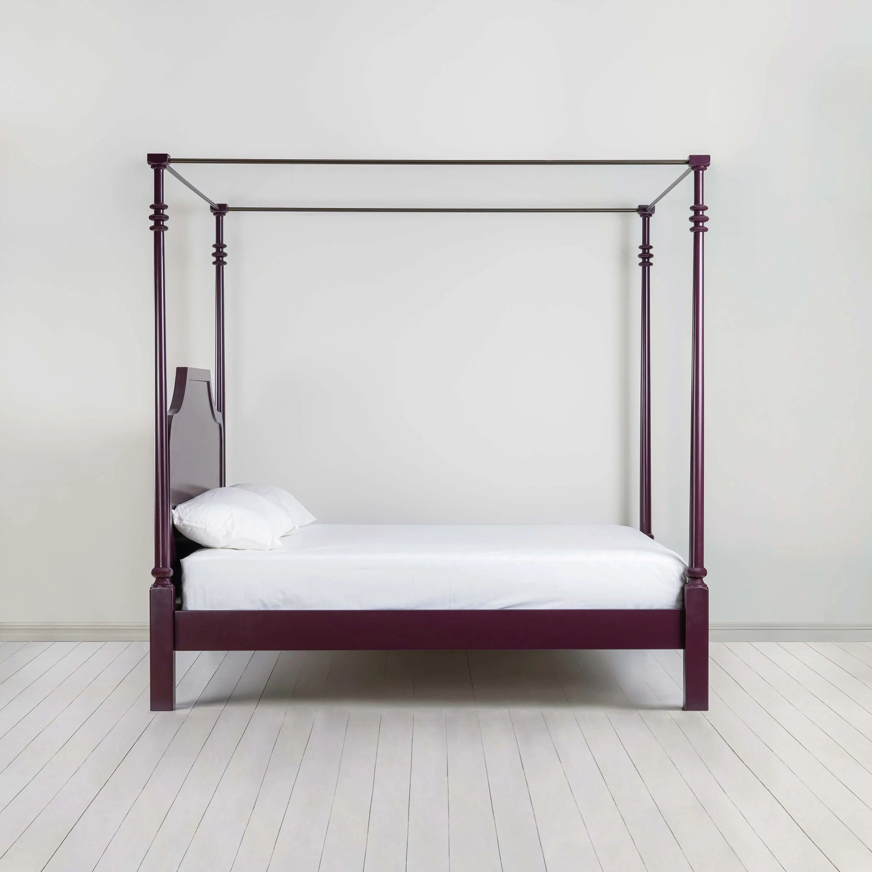 Folly Four Poster Bed in Plum - Image 5