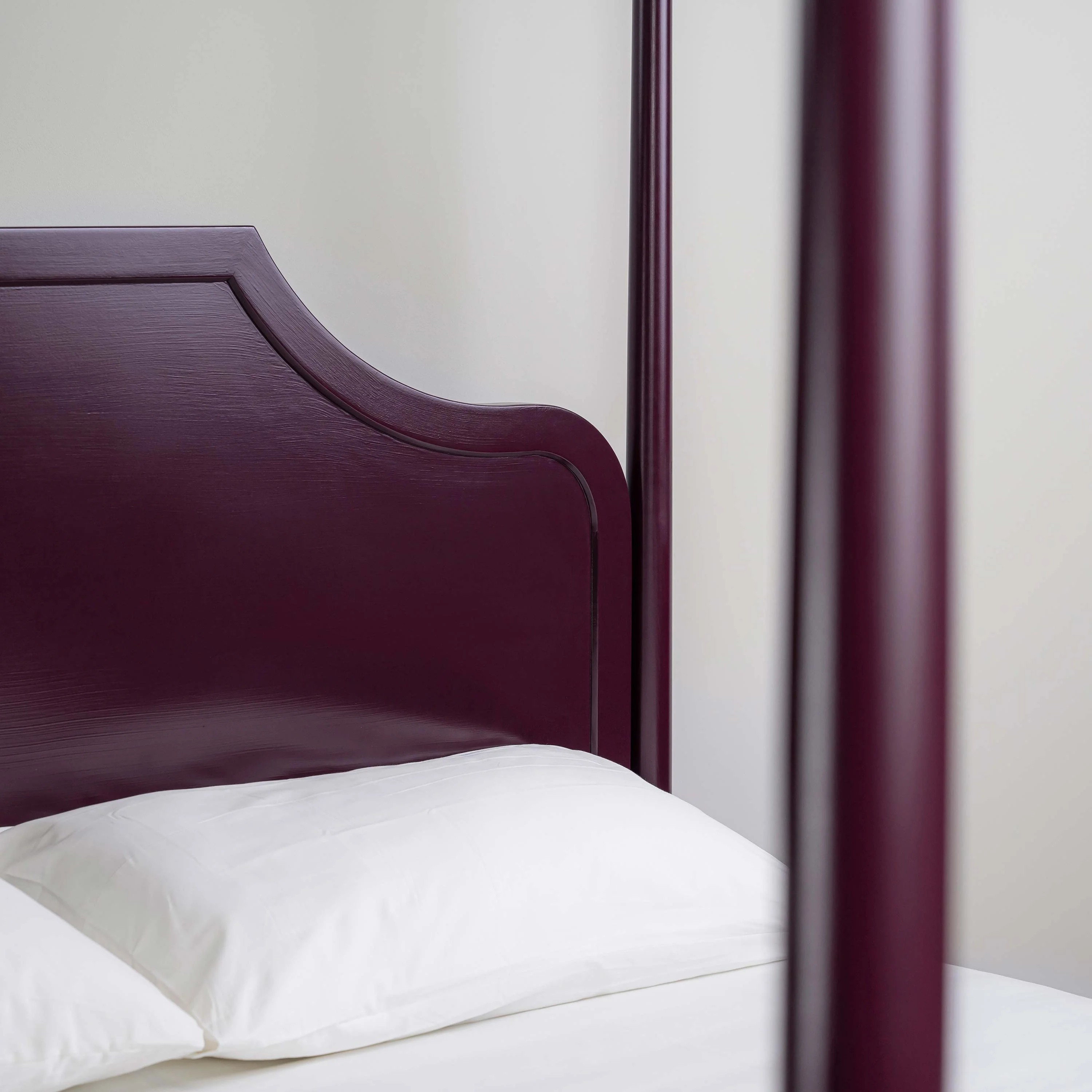 Folly Four Poster Bed in Plum - Image 9