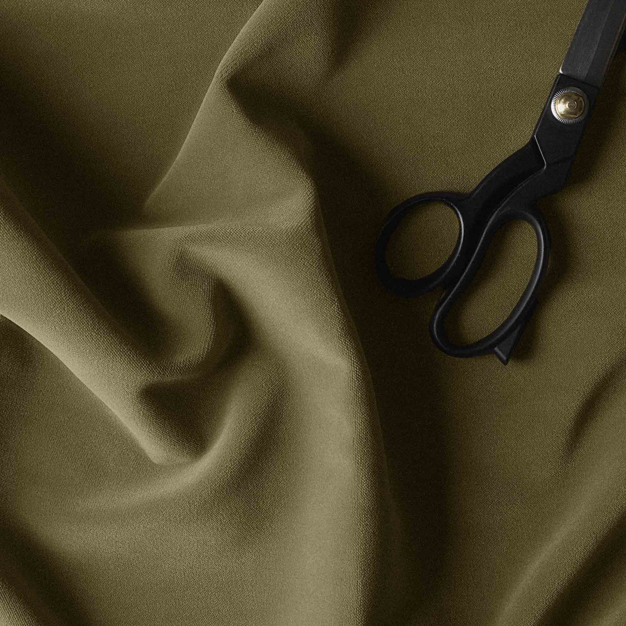 Hither Hexagonal Ottoman in Intelligent Velvet Sepia - Image 8
