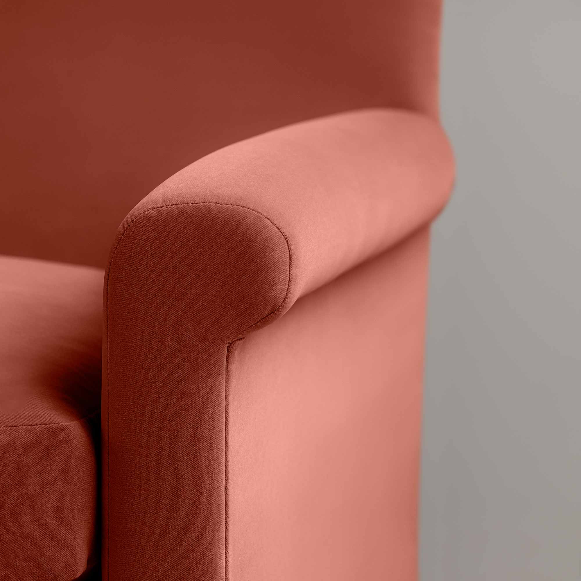 Idler 2 Seater Sofa in Intelligent Velvet Sienna - Image 5