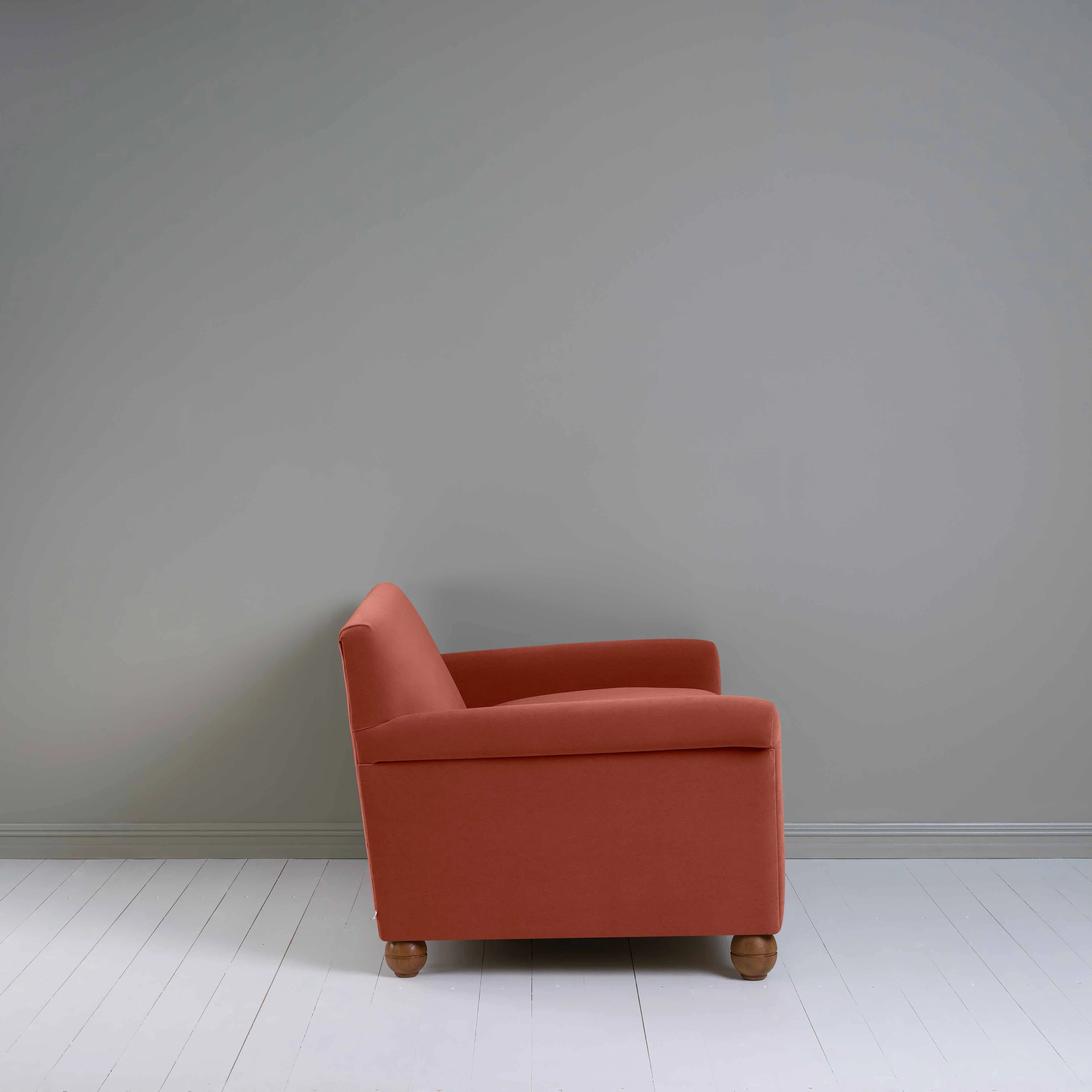 Idler 2 Seater Sofa in Intelligent Velvet Sienna - Image 8