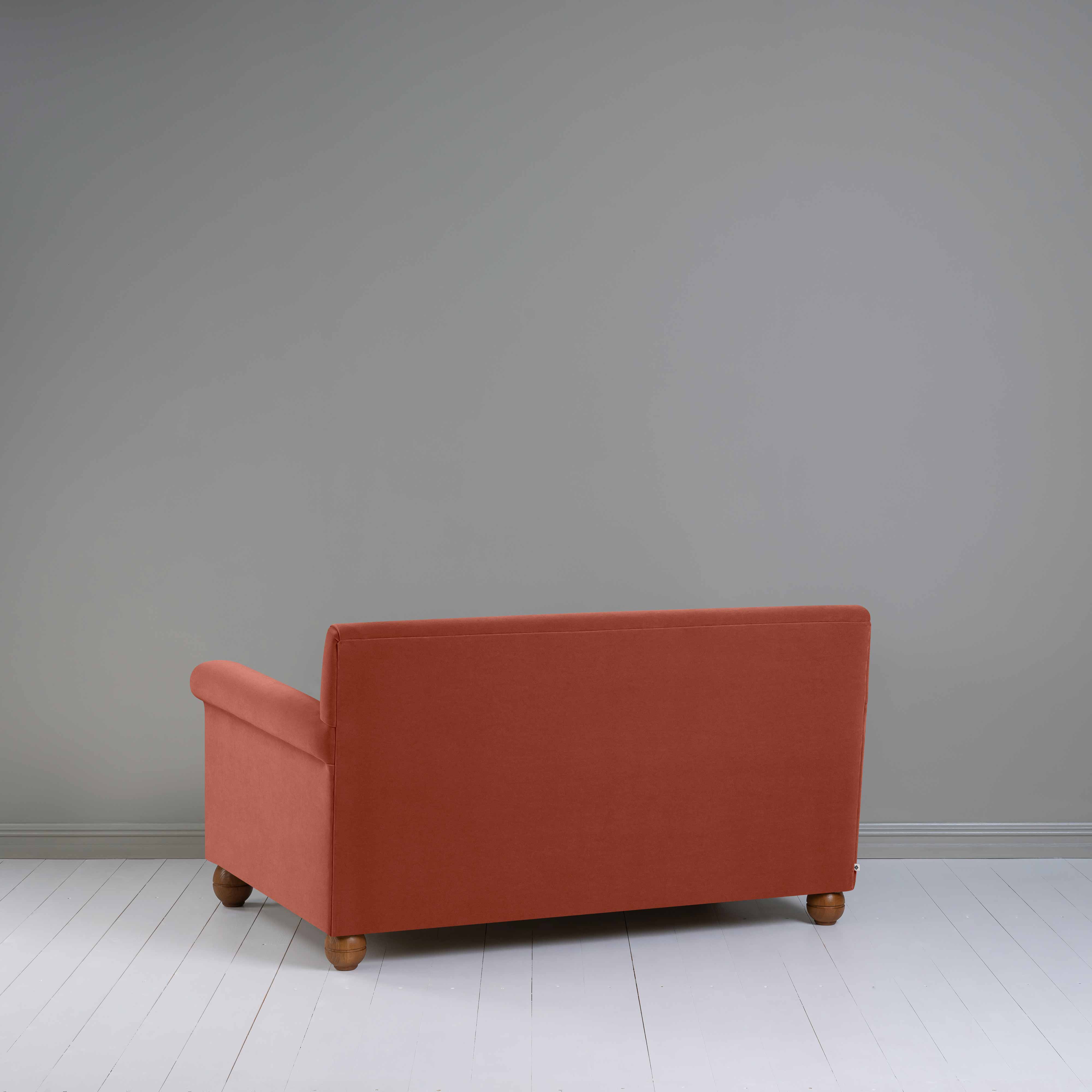 Idler 2 Seater Sofa in Intelligent Velvet Sienna - Image 9