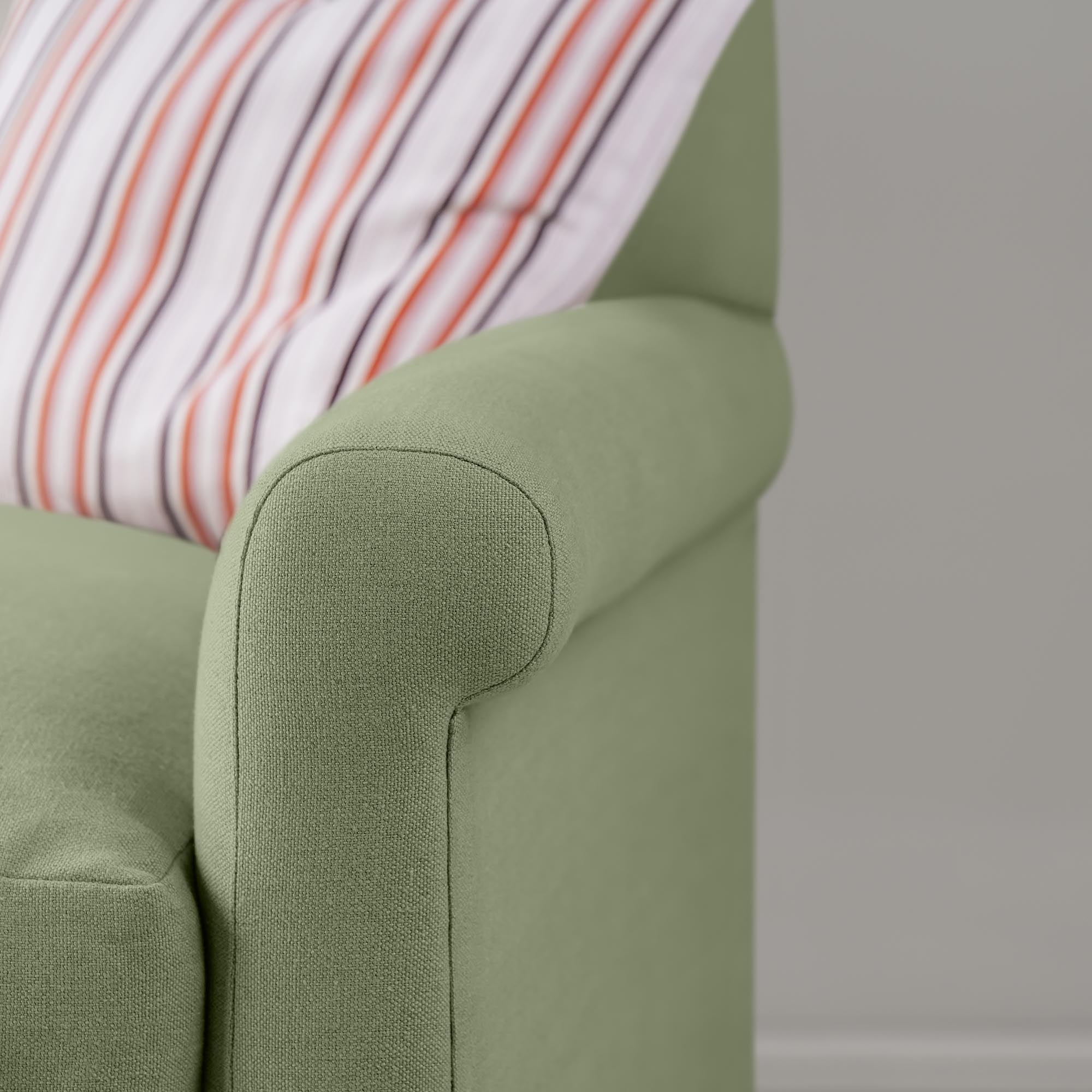 Idler 4 seater sofa in Laidback Linen Moss - Image 3