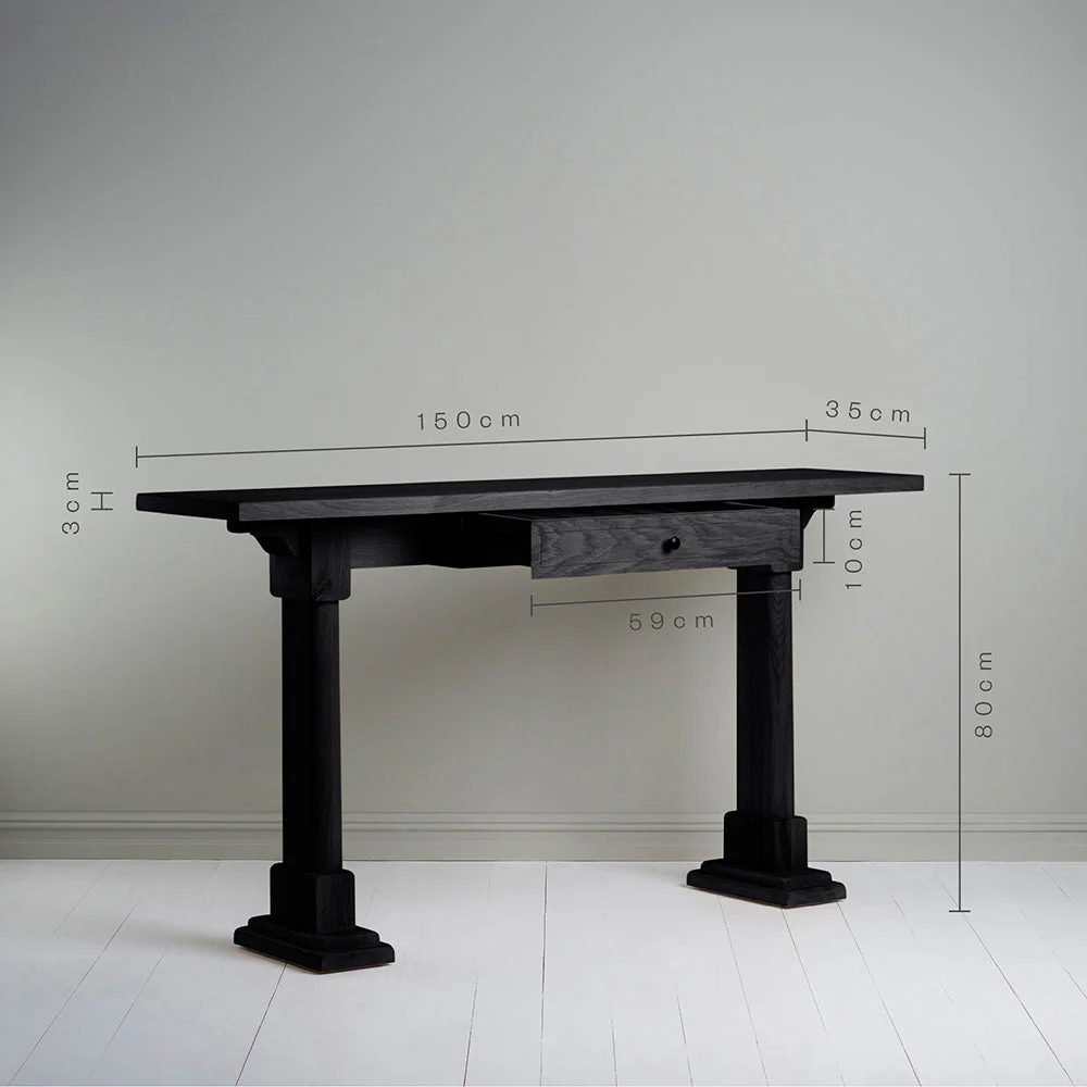 Keepsake Console Table, Coal Black - Image 6