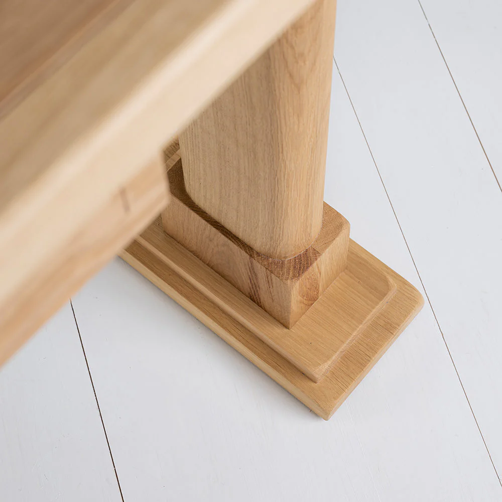 Keepsake Console Table, Oiled Oak - Image 3