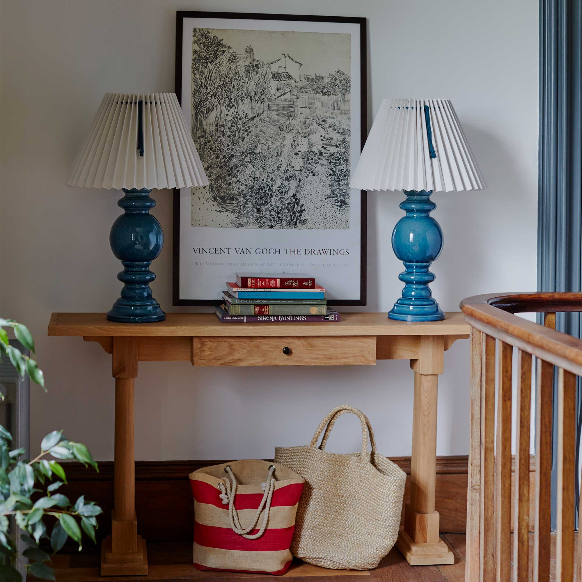 Keepsake Console Table, Smoky Stained Oak - Image 7
