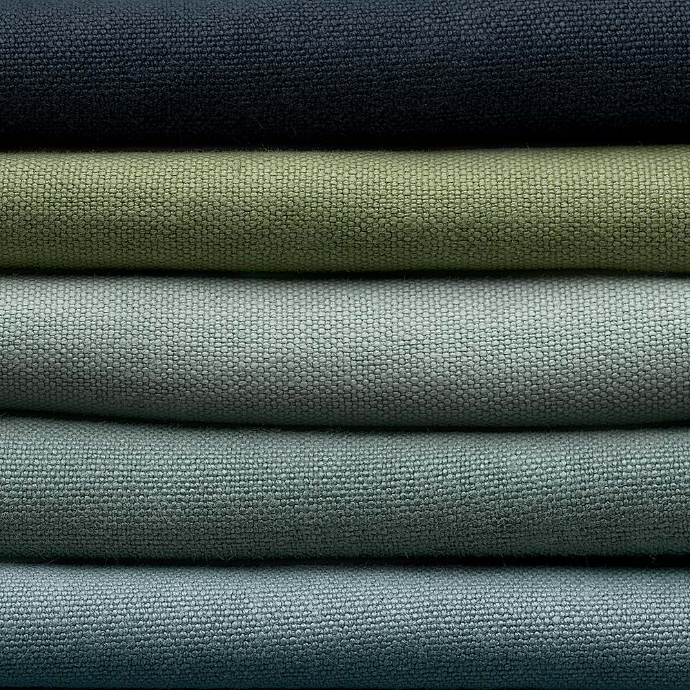 Heavy-weight Laidback Linen, Midnight - Image 7