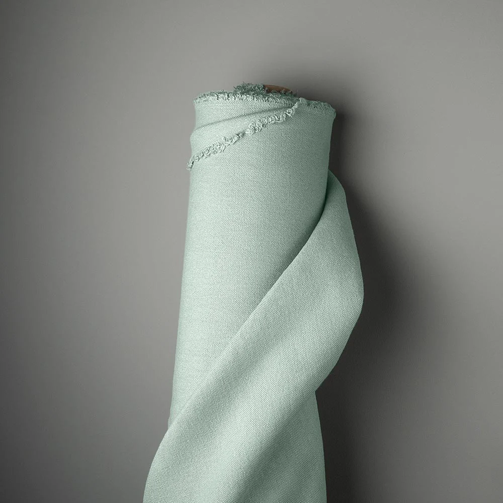 Heavy-weight Laidback Linen, Sky - Image 5