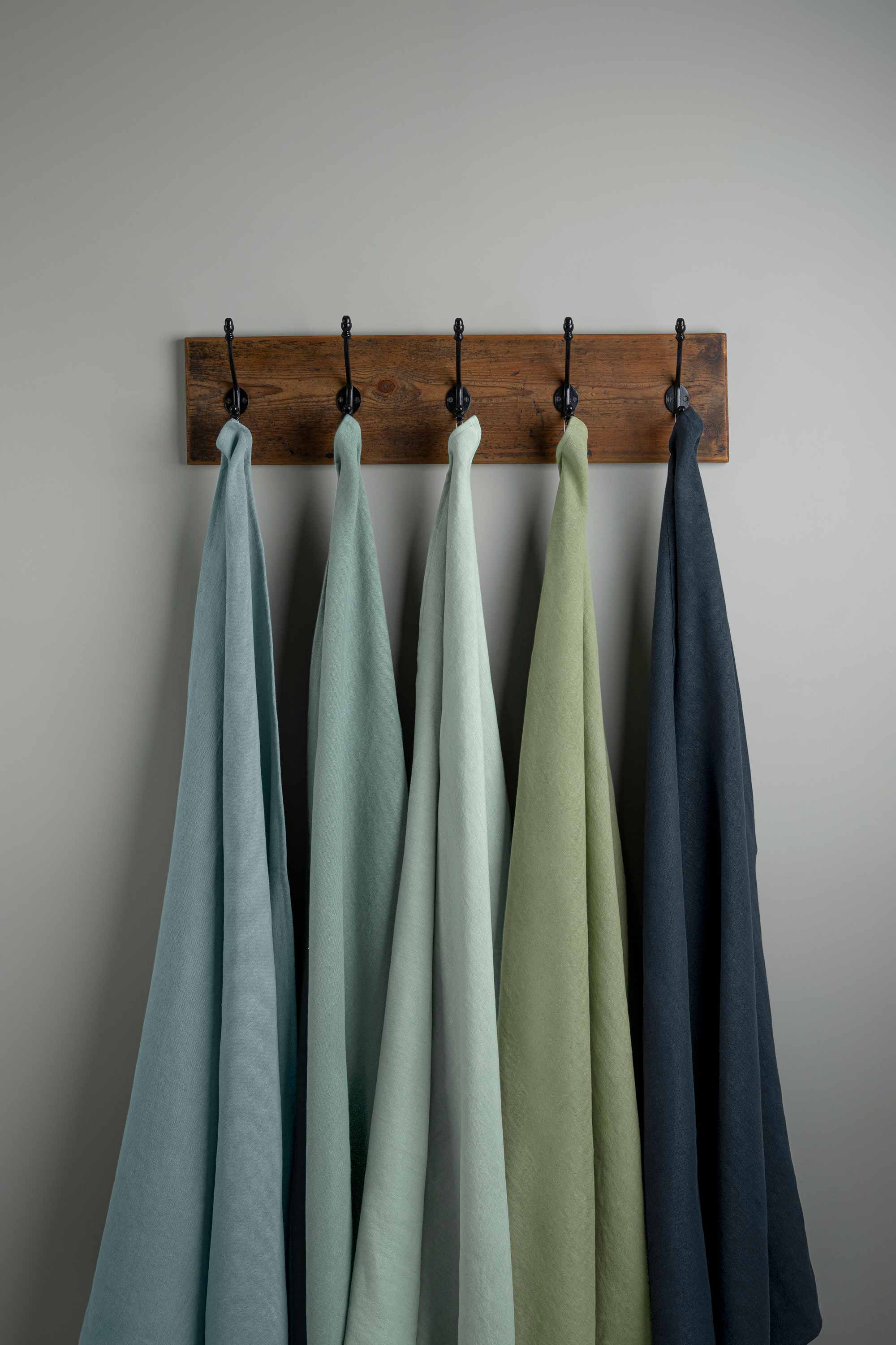 Heavy-weight Laidback Linen, Sky - Image 7