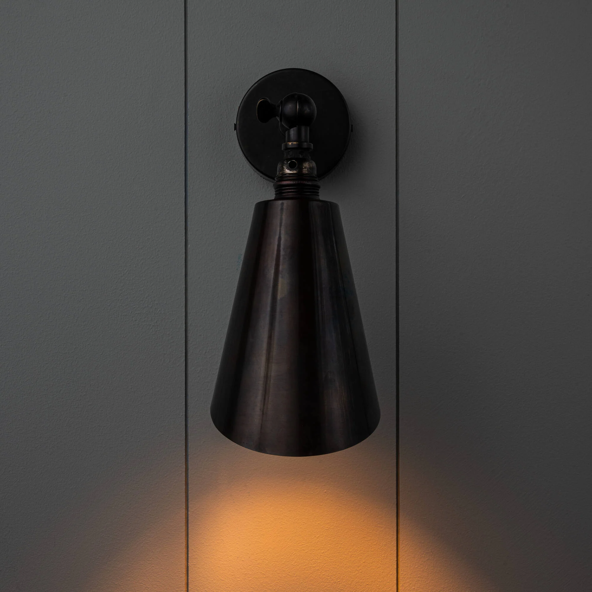 Picture This Waxed Brass Wall Light - Image 8