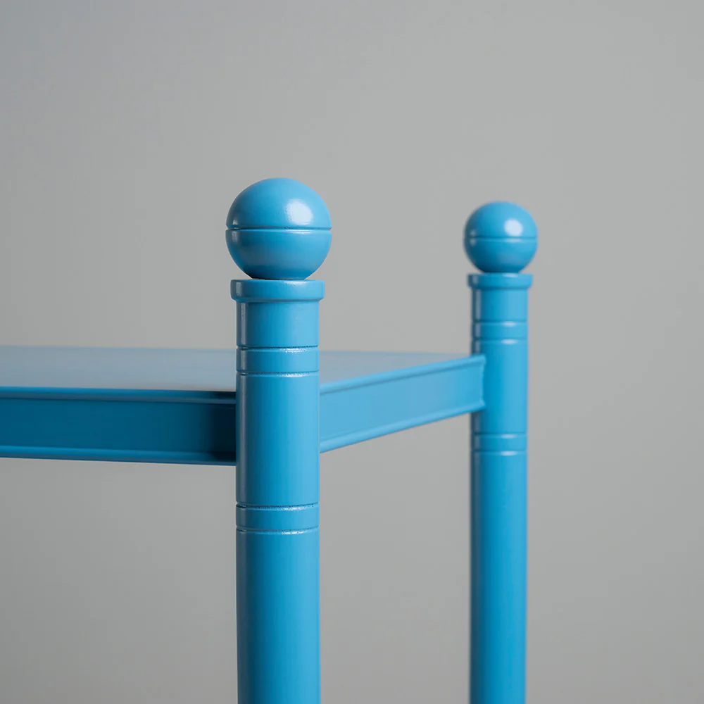 Revive Side Table, Cerulean Blue - Image 8