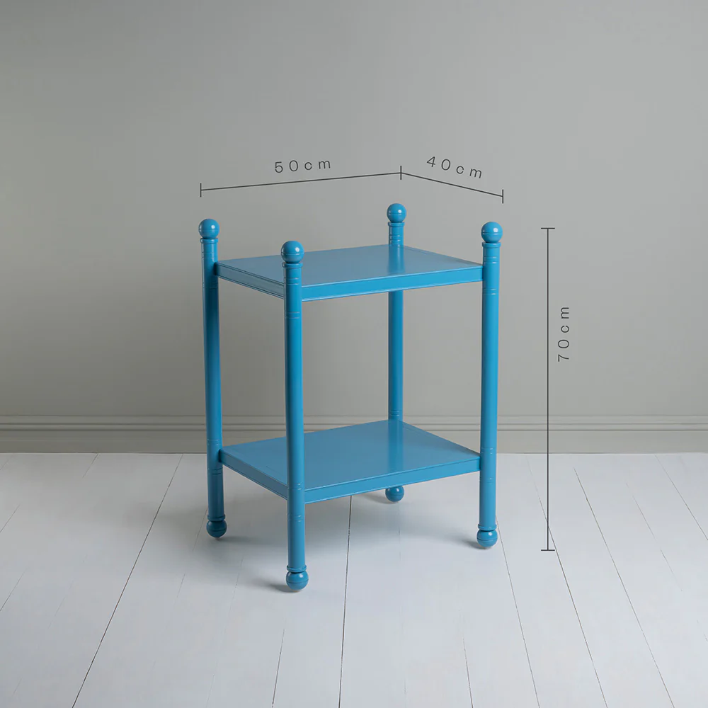 Revive Side Table, Cerulean Blue - Image 9