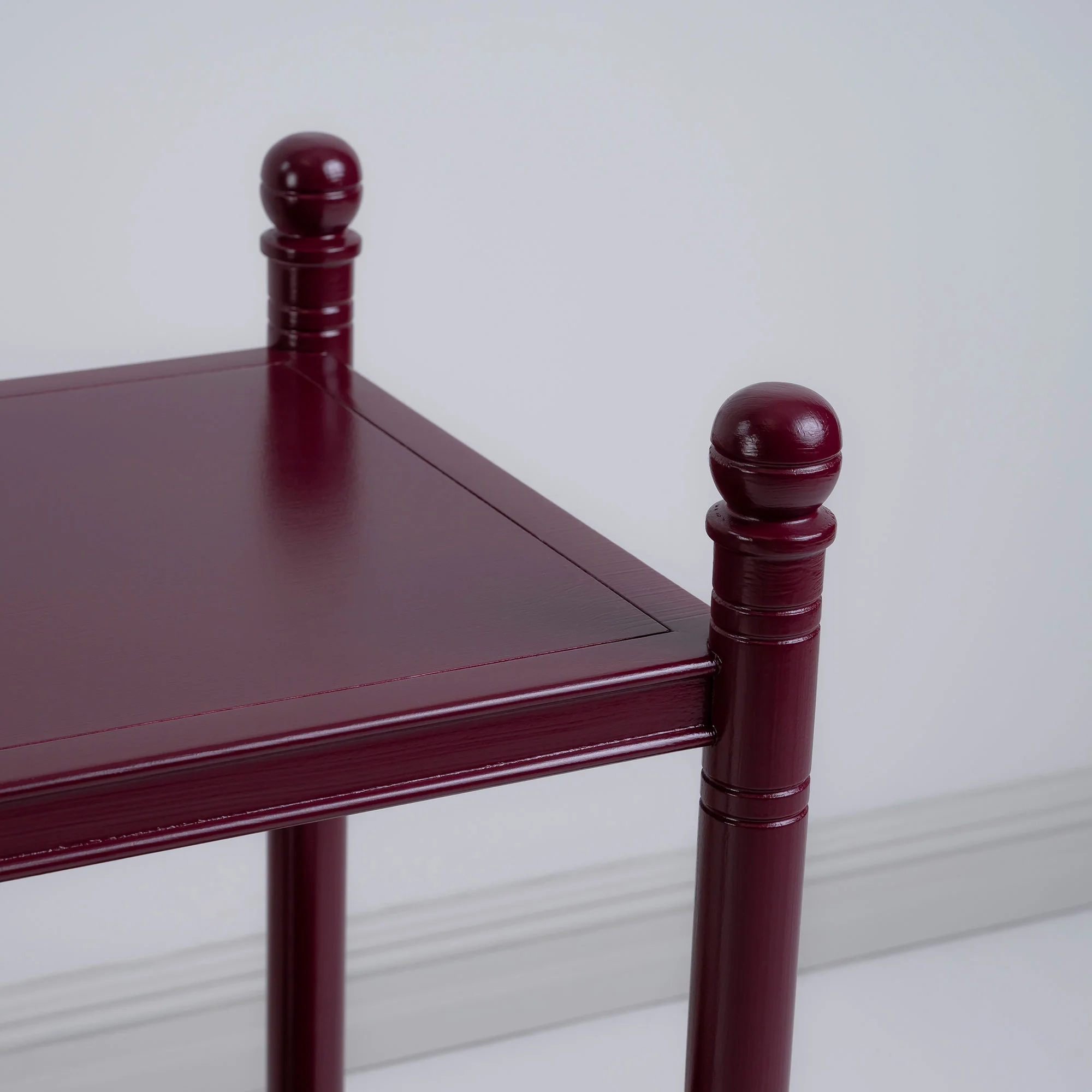 Revive Side Table, Vinho Red - Image 5