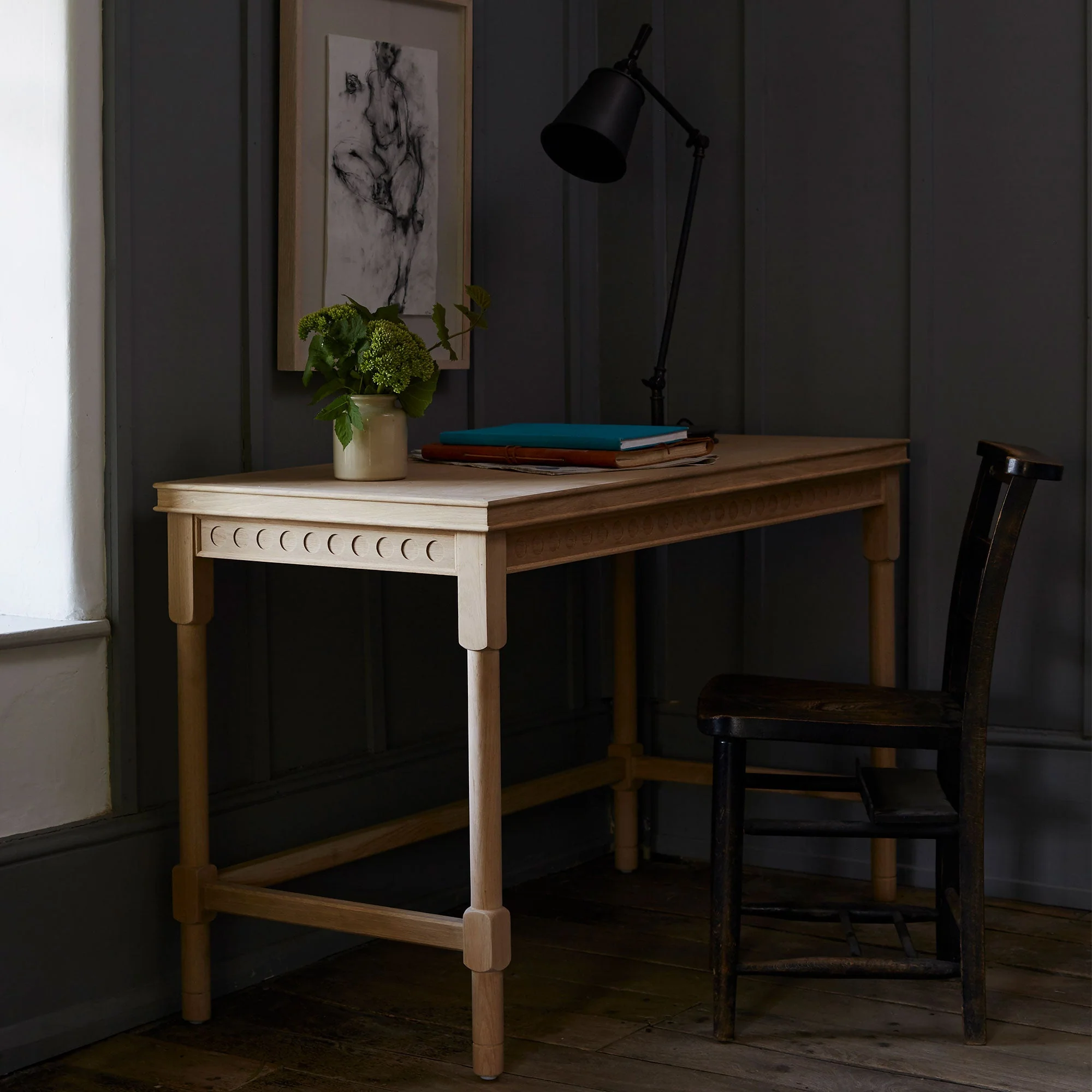 Scribble Desk, Powder Blue - Image 4