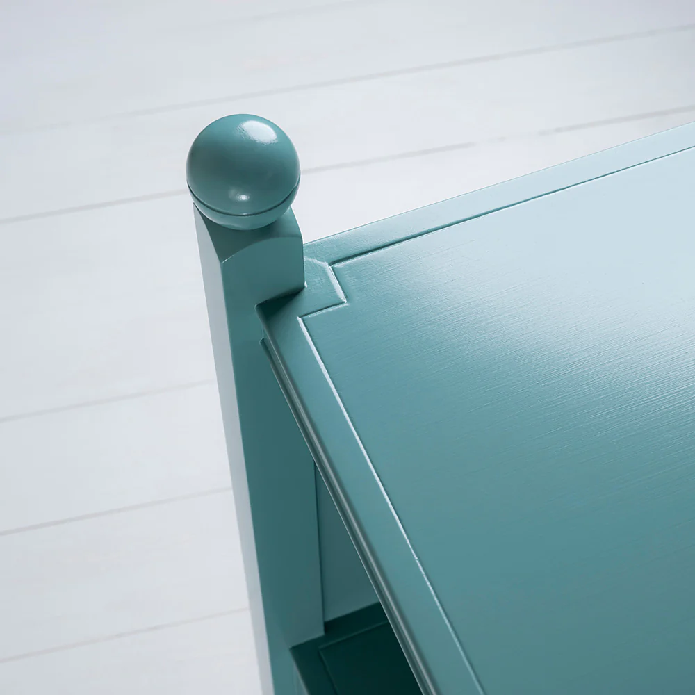 Slumber Bedside Table, Turquoise Blue - Image 7