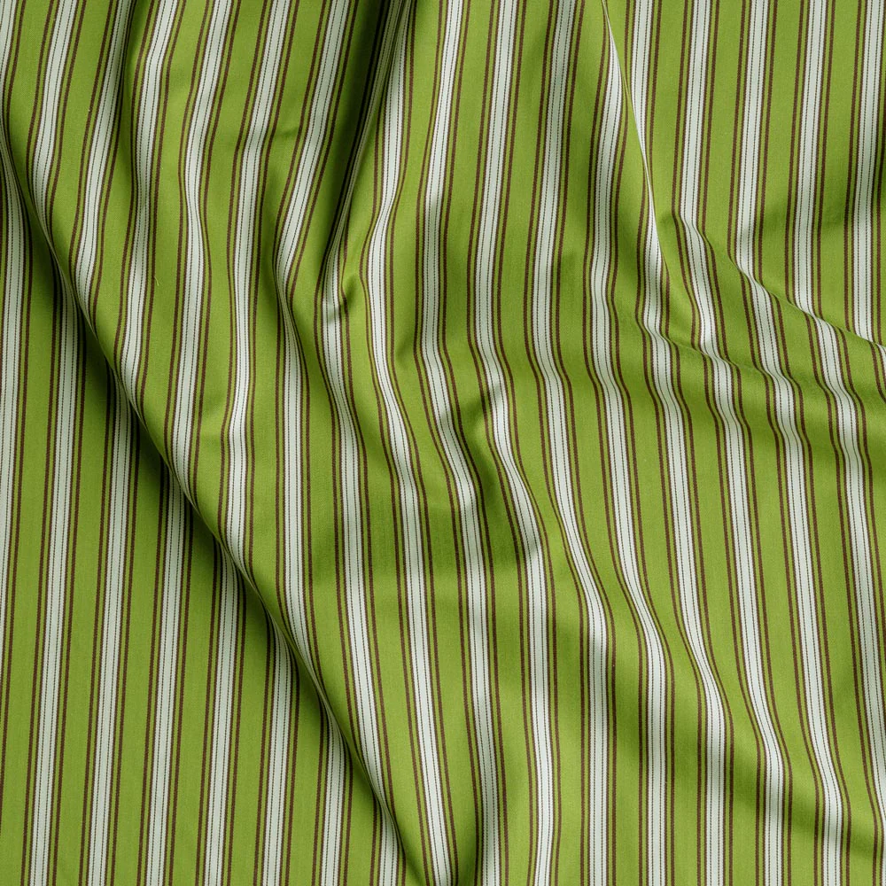 Square Kip Cushion in Colonnade Cotton, Green Wine - Image 11