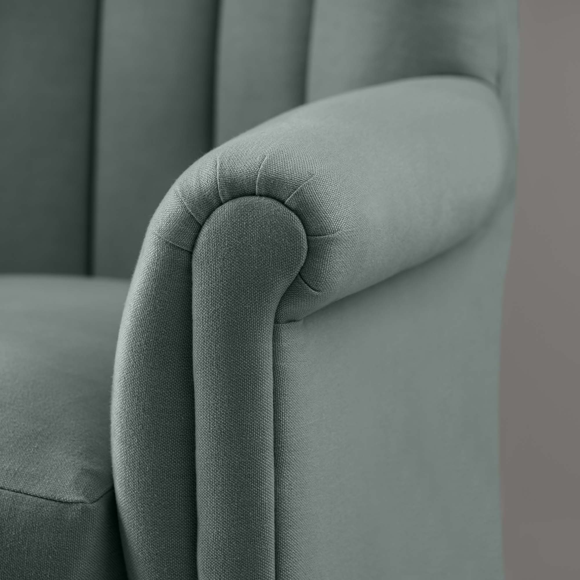 Time Out Armchair in Laidback Linen Mineral - Image 7