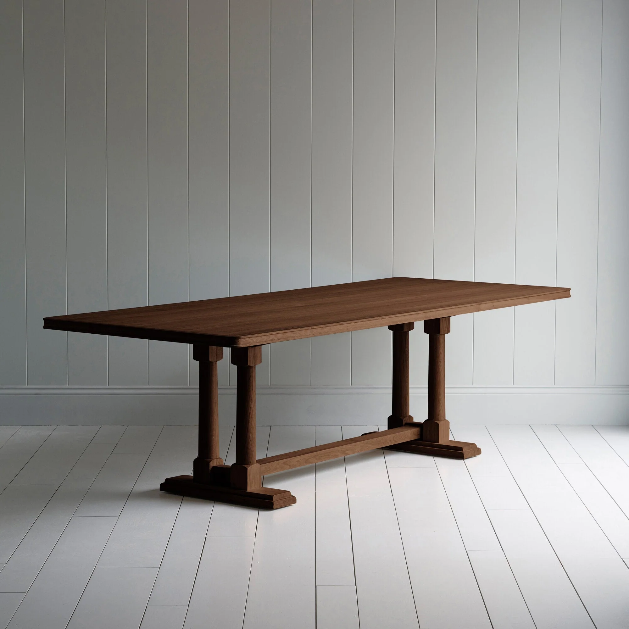 Tuck In Rectangular Dining Table in Oak - Image 3