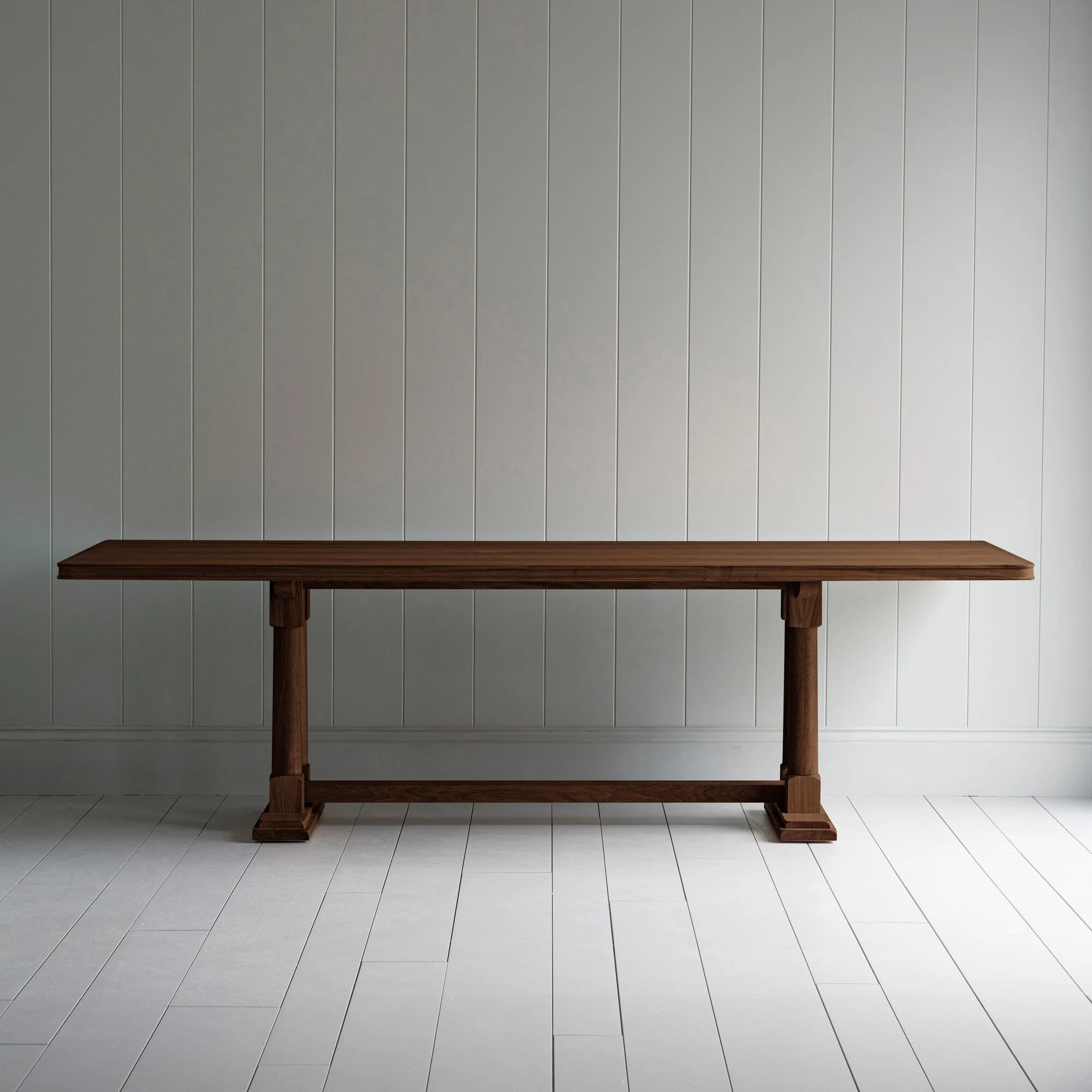 Tuck In Rectangular Dining Table in Oak - Image 4