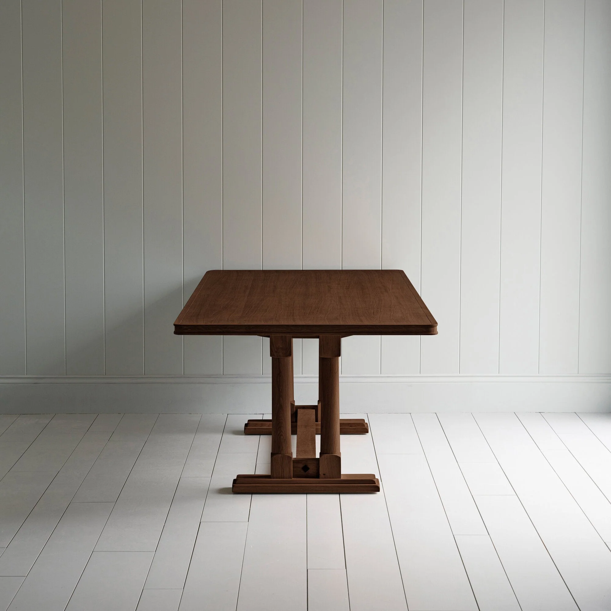 Tuck In Rectangular Dining Table in Oak - Image 5
